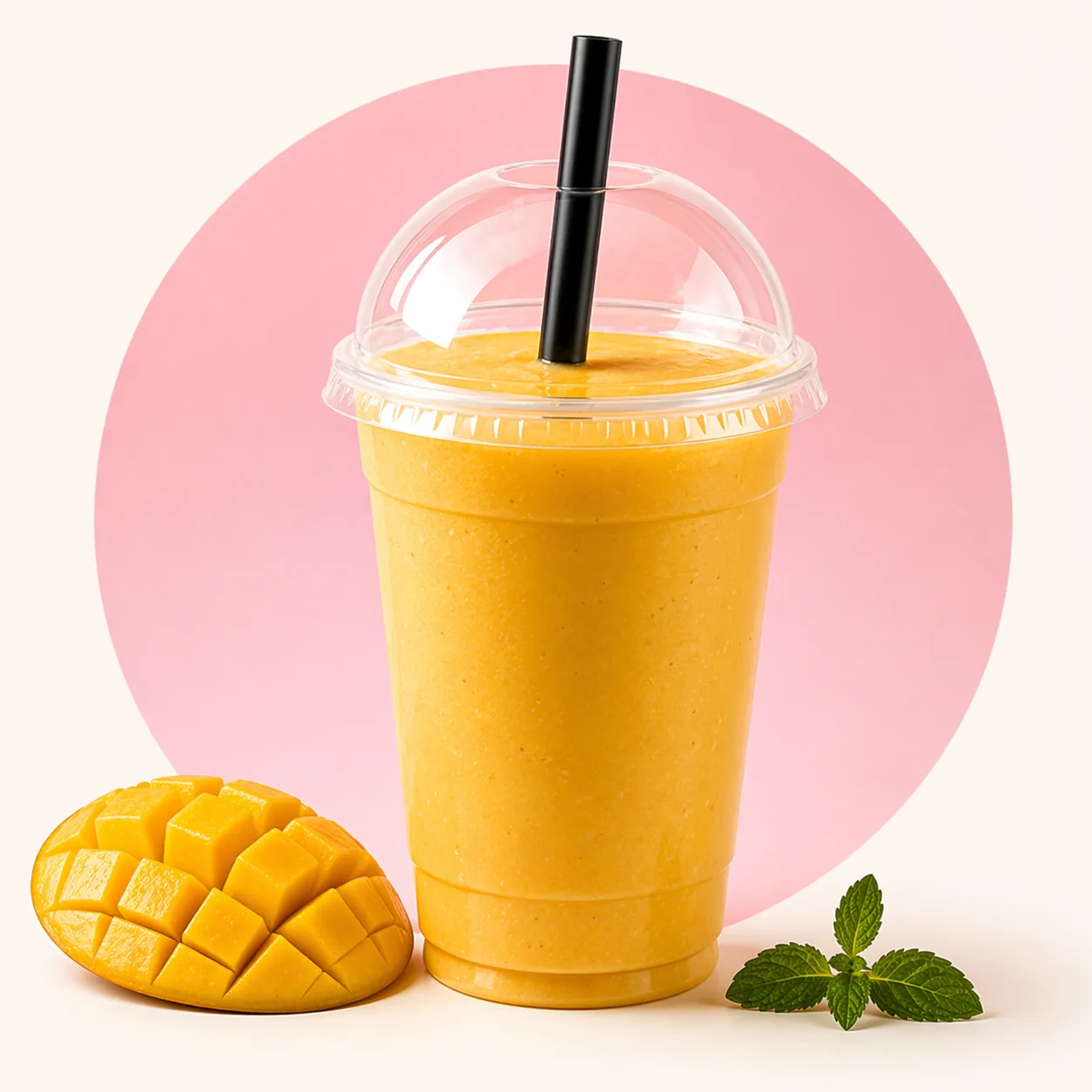 Mango Lassi maison à la pulpe de mangue naturelle