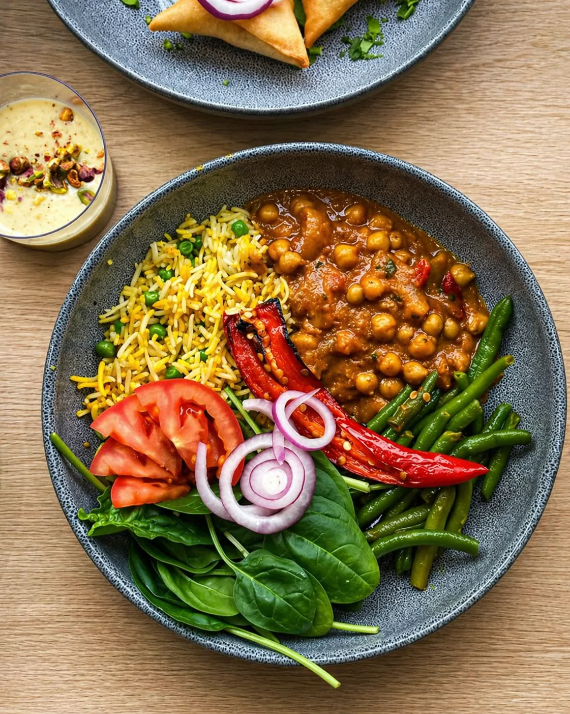 Veggie Power Bowl — bowl végétarien avec Aloo Gobi et légumes de saison